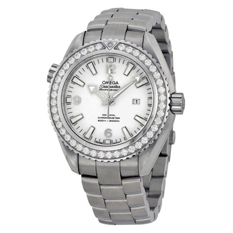 omega seamaster planet ocean stainless steel automatic ladies watch|omega seamaster planet ocean chronometer.